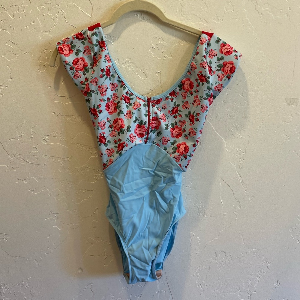 eleve dancewear floral leotard